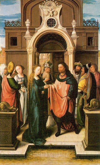 Orlandi, Deodato The Marriage of the Virgin Germany oil painting art